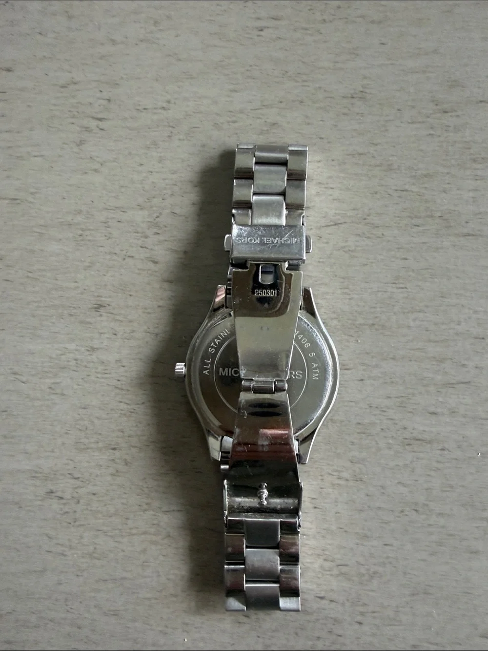 Michael Kors Silver Stainless Steel Bracelet Watch